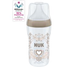 NUK Perfect Match Babyflasche mit weichem Silikon-Trinksauger
